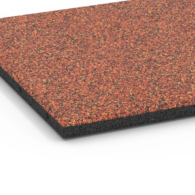 Detailaufnahme der Randausprägung von WARCO-Produkt 6358, Terasová dlaždice Classic, Format 50 x 50 x 3 cm | 0,25 m², Farbe Etna.