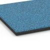 Detailaufnahme der Randausprägung von WARCO-Produkt 6420, Dopadová dlaždice EPDM – 90 cm, Format 50 x 50 x 3 cm | 0,25 m², Farbe Atlantik.