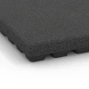 Detailaufnahme der Randausprägung von WARCO-Produkt 6139, Dopadová dlažba – 205 cm, Format 50 x 50 x 7 cm, Farbe Antracit.