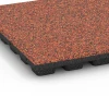 Detailaufnahme der Randausprägung von WARCO-Produkt 6435, Dopadová dlažba – 160 cm, Format 50 x 50 x 4,8 cm, Farbe Etna.