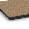 Detailaufnahme der Randausprägung von WARCO-Produkt 6439, Dopadová dlažba – 160 cm, Format 50 x 50 x 4,8 cm, Farbe Ratan.