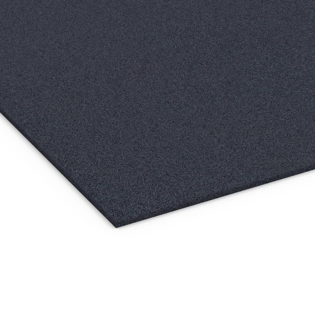 Detailaufnahme der Randausprägung von WARCO-Produkt 6177, Fitness Performance Elite Tréninkový povrch, Format 100 × 100 × 1 cm, Farbe Antracit.