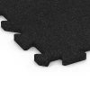 Detailaufnahme der Randausprägung von WARCO-Produkt 6312, Puzzle dlaždice na dětské hřiště, Format 50 x 50 x 2 cm | 0,25 m², Farbe Antracit.