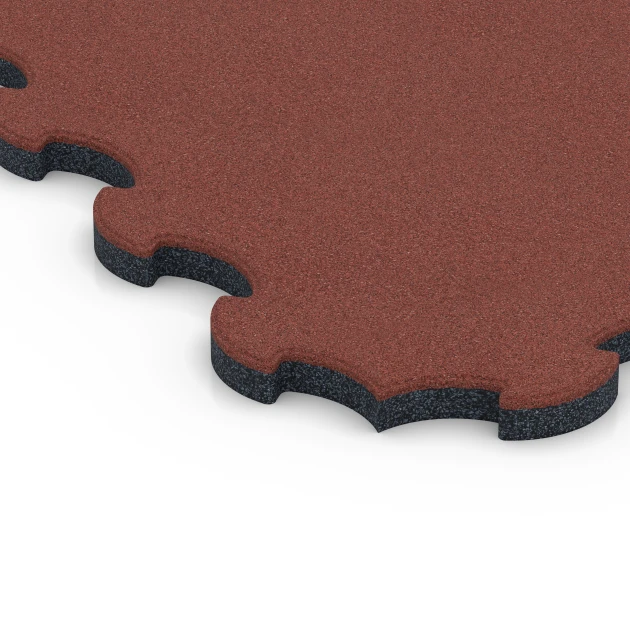 Detailaufnahme der Randausprägung von WARCO-Produkt 6392, , Format 102,5 x 102,5 x 3 cm | 1,05 m², Farbe Cihlově červená.