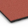 Detailaufnahme der Randausprägung von WARCO-Produkt 6384, Stájová rohož Komfort, Format 100 x 100 x 4 cm | 1,00 m², Farbe Cihlově červená.
