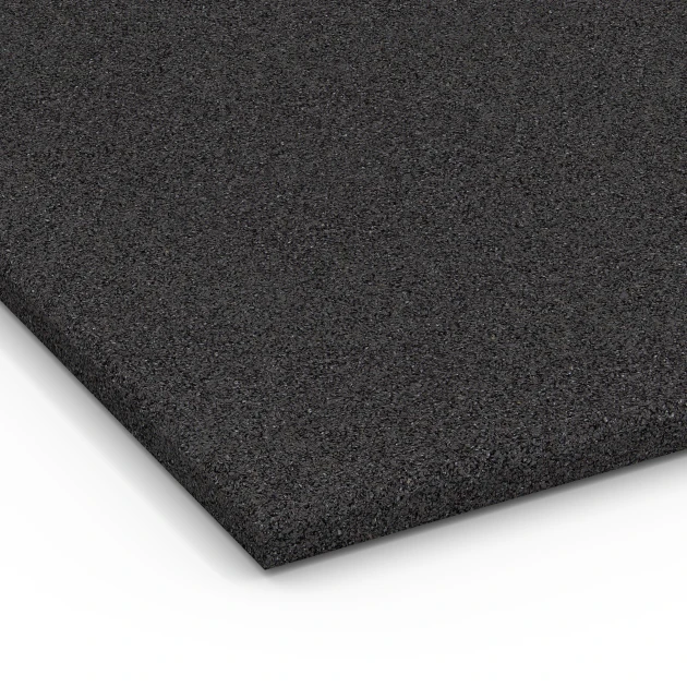 Detailaufnahme der Randausprägung von WARCO-Produkt 6379, Stájová rohož, Format 100 x 100 x 3 cm | 1,00 m², Farbe Antracit.