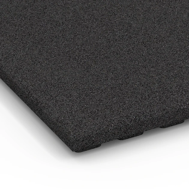Detailaufnahme der Randausprägung von WARCO-Produkt 6389, Stájová rohož Luxus, Format 100 x 50 x 4,5 cm | 0,50 m², Farbe Antracit.