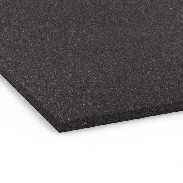 Detailaufnahme der Randausprägung von WARCO-Produkt 6655, Podkladová deska Kl. 1, Format 104 x 104 x 1,8 cm, Farbe Antracit.