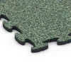Detailaufnahme der Randausprägung von WARCO-Produkt 6780, Fitness podložka, Format 44,6 x 44,6 x 1,8 cm, Farbe Anglický trávník.