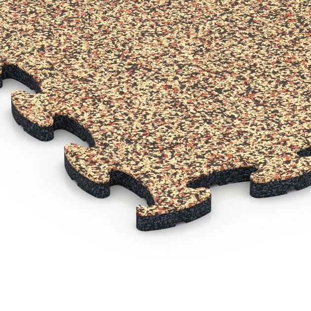 Detailaufnahme der Randausprägung von WARCO-Produkt 6763, Dlaždice k bazénu, Format 44,6 x 44,6 x 1,8 cm, Farbe Terakota.