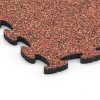 Detailaufnahme der Randausprägung von WARCO-Produkt 6755, Hrací podložka, Format 44,6 x 44,6 x 1,8 cm, Farbe Etna.