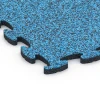 Detailaufnahme der Randausprägung von WARCO-Produkt 6830, Fitness Active podlaha, Format 44,6 x 44,6 x 1,8 cm, Farbe Atlantik.