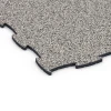 Detailaufnahme der Randausprägung von WARCO-Produkt 6833, Fitness Active podlaha, Format 97,1 x 97,1 × 1,8 cm, Farbe Šedá žula.