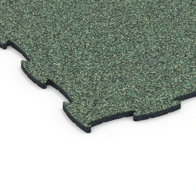 Detailaufnahme der Randausprägung von WARCO-Produkt 6807, Podlaha pro psí sport, Format 97,1 x 97,1 × 1,8 cm, Farbe Anglický trávník.