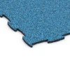 Detailaufnahme der Randausprägung von WARCO-Produkt 6812, Podlaha pro psí sport, Format 97,1 x 97,1 × 1,8 cm, Farbe Atlantik.