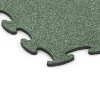 Detailaufnahme der Randausprägung von WARCO-Produkt 6906, Halová podlaha pro psí sport, Format 98 x 98 × 1,8 cm, Farbe Anglický trávník.