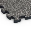 Detailaufnahme der Randausprägung von WARCO-Produkt 6931, Dopadová puzzle podložka, Format 44,6 x 44,6 × 2,8 cm, Farbe Tmavě šedá žula.