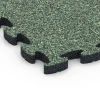 Detailaufnahme der Randausprägung von WARCO-Produkt 6933, Dopadová puzzle podložka, Format 44,6 x 44,6 × 2,8 cm, Farbe Anglický trávník.