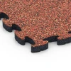 Detailaufnahme der Randausprägung von WARCO-Produkt 6935, Dopadová puzzle podložka, Format 44,6 x 44,6 × 2,8 cm, Farbe Etna.