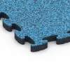 Detailaufnahme der Randausprägung von WARCO-Produkt 6956, Sportovní dlaždice hřiště, Format 44,6 x 44,6 × 2,8 cm, Farbe Atlantik.
