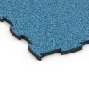 Detailaufnahme der Randausprägung von WARCO-Produkt 6857, Fitness Active podlaha, Format 97,1 x 97,1 x 2,8 cm, Farbe Atlantik.