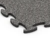 Detailaufnahme der Randausprägung von WARCO-Produkt 6886, Fitness Max Floor System, Format 97,1 x 97,1 x 2,8 cm, Farbe Tmavě šedá žula.