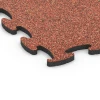 Detailaufnahme der Randausprägung von WARCO-Produkt 6890, Fitness Max Floor System, Format 97,1 x 97,1 x 2,8 cm, Farbe Etna.