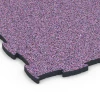 Detailaufnahme der Randausprägung von WARCO-Produkt 6891, Fitness Max Floor System, Format 97,1 x 97,1 x 2,8 cm, Farbe Levandule.