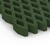Detailaufnahme der Randausprägung von WARCO-Produkt 7014, Dopadová zatravňovací dlažba, Format 100 × 100 × 8 cm, Farbe Travní zelená.