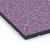 Detailaufnahme der Randausprägung von WARCO-Produkt 7137, Sportovní podlaha pro venkovní fitness, Format 60 x 60 x 3 cm | 0,36 m², Farbe Levandule.