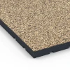Detailaufnahme der Randausprägung von WARCO-Produkt 7149, Sportovní podlaha pro venkovní fitness, Format 60 x 60 x 4 cm | 0,36 m², Farbe Ratan.
