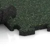 Großaufnahme vom Verbindungssystem von WARCO-Boden 5850 - Vnitřní podlahová dlaždice puzzle im Farbdesign Anglický trávník. Abmessungen 1000 x 1000 x 30 mm.