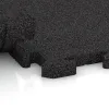 Großaufnahme vom Verbindungssystem von WARCO-Boden 3354 - Podlahová krytina pro psy im Farbdesign Antracit. Abmessungen 1000 x 1000 x 30 mm.