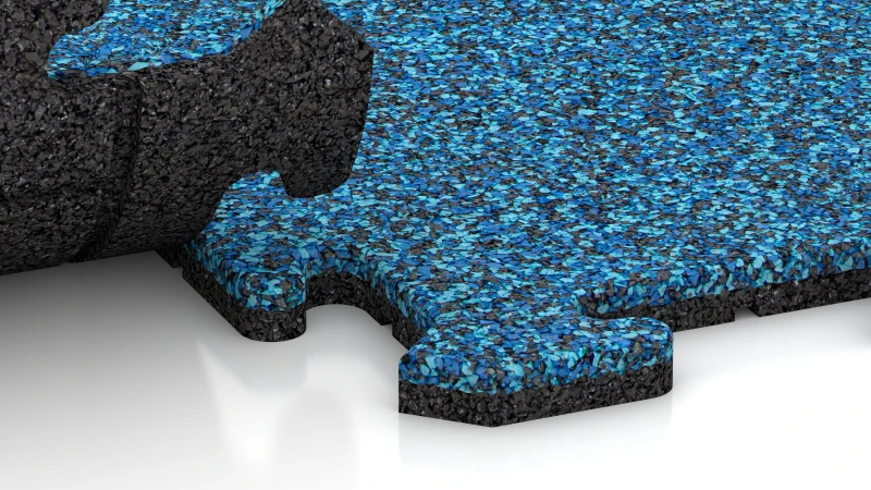 Puzzle spojení s jemně zaoblenou fasetou