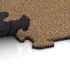 Großaufnahme vom Verbindungssystem von WARCO-Boden 5958 - Vnitřní podlahová dlaždice puzzle im Farbdesign Maroko. Abmessungen 1000 x 1000 x 18 mm.