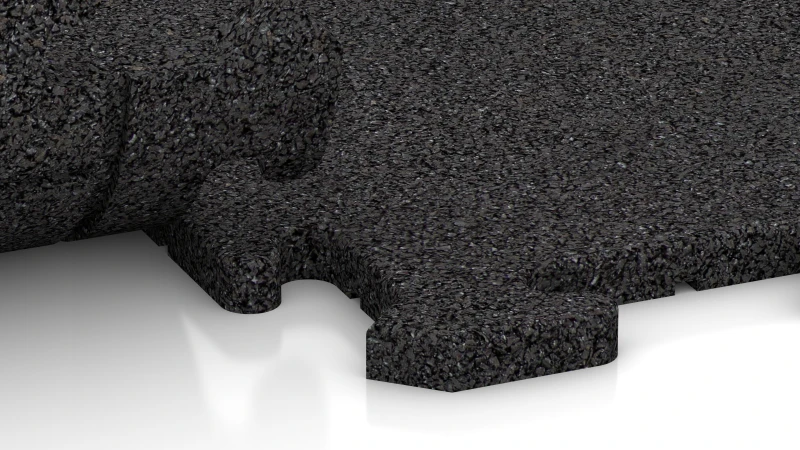 Puzzle spojení s jemně zaoblenou fasetou