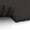 Großaufnahme vom Verbindungssystem von WARCO-Boden 3640 - Stájová rohož HD im Farbdesign Antracit. Abmessungen 100 x 100 x 4 cm.
