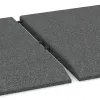 Großaufnahme vom Verbindungssystem von WARCO-Boden 0424 - Edge tile (one chamfered side) im Farbdesign Šedá břidlice. Abmessungen 500 x 500 x 30 mm.