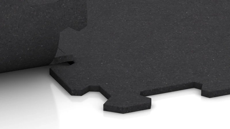 Vyřezaný puzzlový spoj bez zkosení