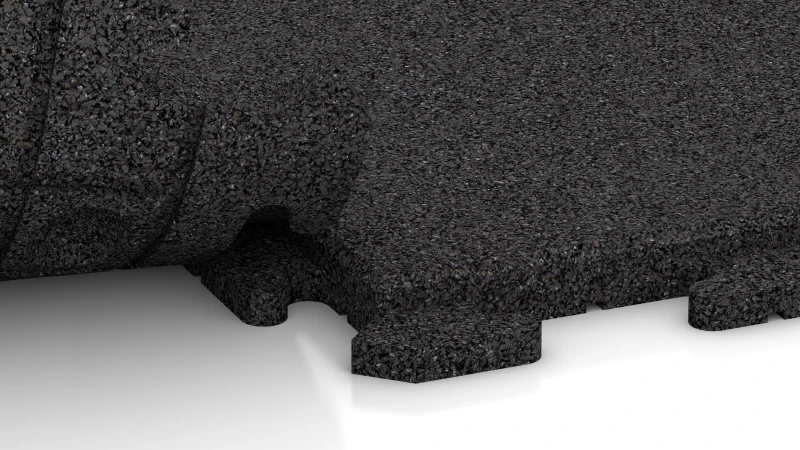 Skryté puzzle spojení s zaoblenou fasetou