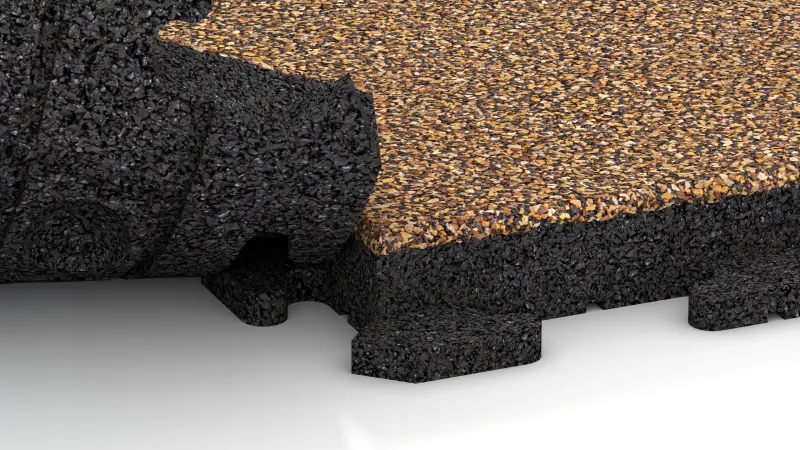 Skryté puzzle spojení s zaoblenou fasetou