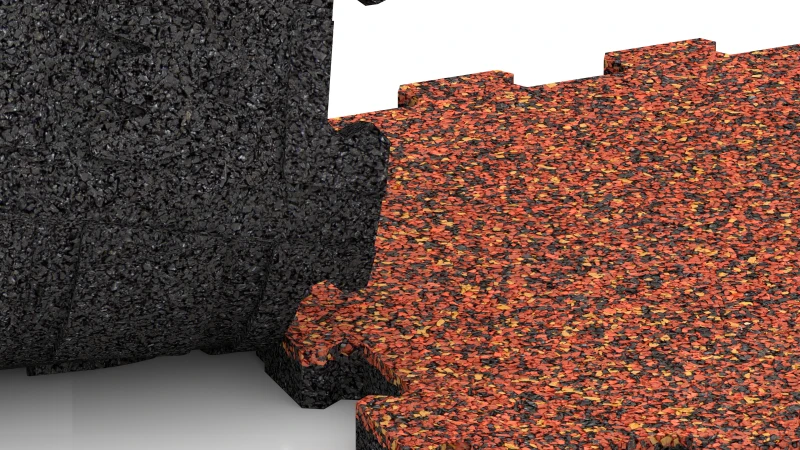 Vyřezaný puzzle spoj bez fazety