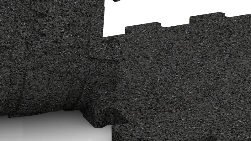 Vyřezaný puzzlový spoj bez zkosení