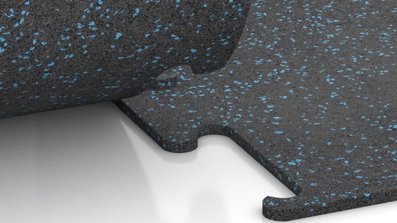 Vyřezaný puzzlový spoj bez zkosení