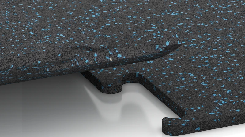 Vyřezaný puzzlový spoj bez zkosení