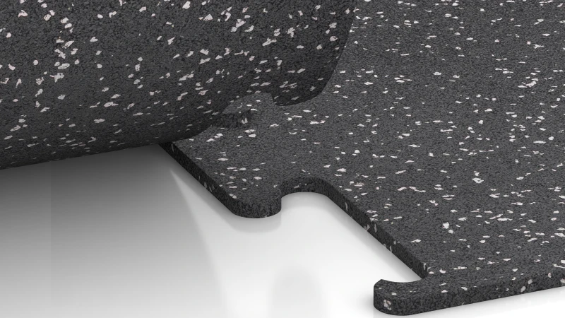 Vyřezaný puzzlový spoj bez zkosení