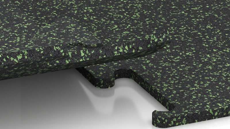 Vyřezaný puzzlový spoj bez zkosení