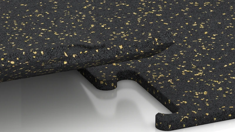 Vyřezaný puzzlový spoj bez zkosení