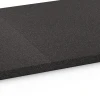 Großaufnahme vom Verbindungssystem von WARCO-Boden 6484 - Podkladová deska Kl. 2 im Farbdesign Antracit. Abmessungen 52 x 52 x 2,7 cm.