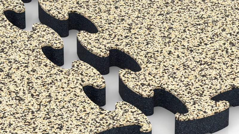 Optimalizované puzzlové ozubení bez zkosení